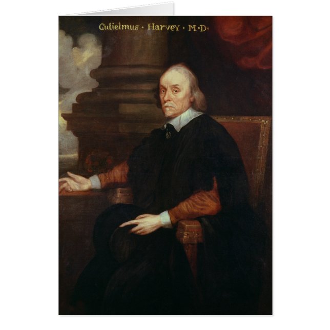 William Harvey  Royal physician, 17th century (Front)