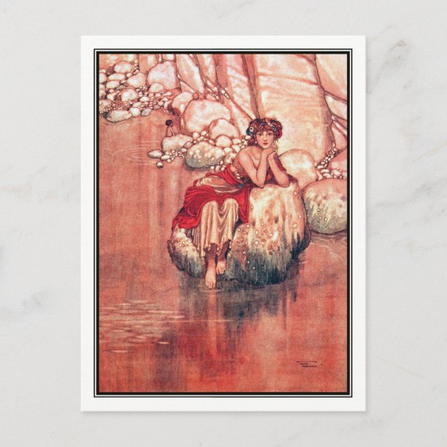 William Heath Robinson - The Water Babies Postcard (Front)