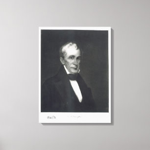William Henry Harrison, 9th President of the Unite Canvas Print