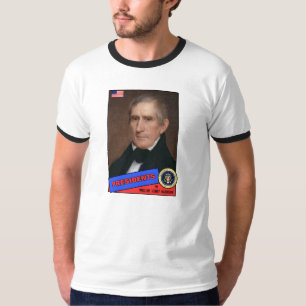 William Henry Harrison Baseball Card T-Shirt