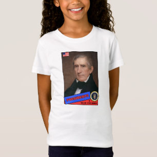 William Henry Harrison Baseball Card T-Shirt