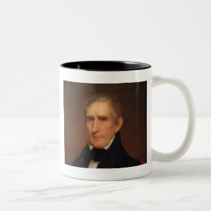 William Henry Harrison Two-Tone Coffee Mug