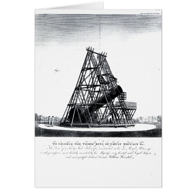 William Herschel's Forty Foot Telescope (Front)