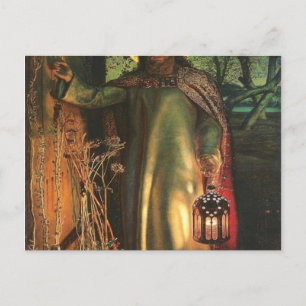 William Holman Hunt The Light Of The World Postcard