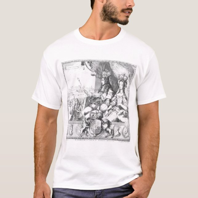 William III  and Mary II T-Shirt (Front)