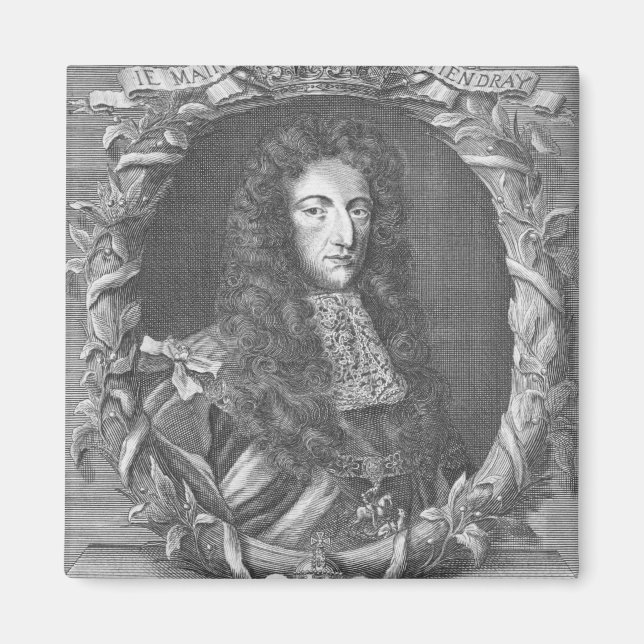 William III  Stadholder and King of England Magnet (Front)