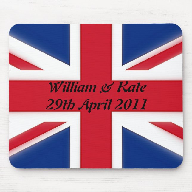 William & Kate - 29th April 2011 Mouse Pad (Front)