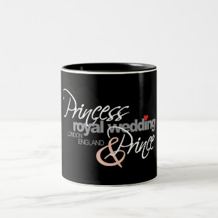 William & Kate Royal Wedding Two-Tone Coffee Mug