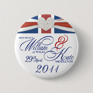 William & Kate Wedding Commemorative Keepsake Pin