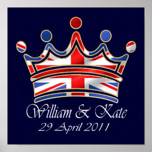 William & Kate Wedding Poster
