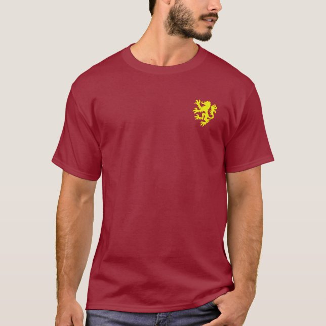 William Marshal Gold Lion Shirt (Front)