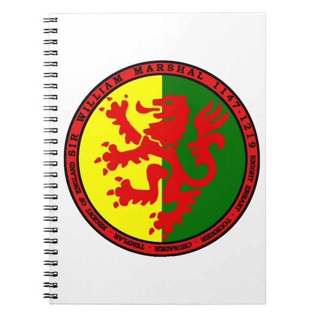 William Marshal Product Spiral Notebook (Front)