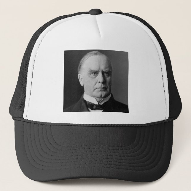 William Mckinley 25 Trucker Hat (Front)