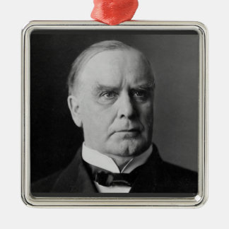 William Mckinley 25th President Metal Tree Decoration