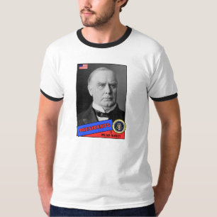 William McKinley Baseball Card T-Shirt