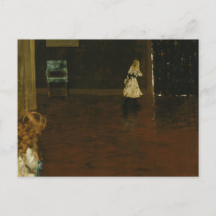 William Merritt Chase - Hide and Seek Postcard