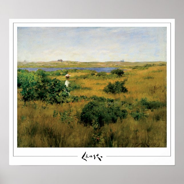 William Merritt Chase Zedign Art Poster #7 (Front)