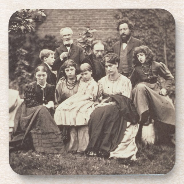 William Morris (1834-96) Sir Edward Burne-Jones (1 Coaster (Front)