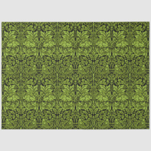 William Morris 1881 Birds, Rabbit Floral Pattern Tissue Paper