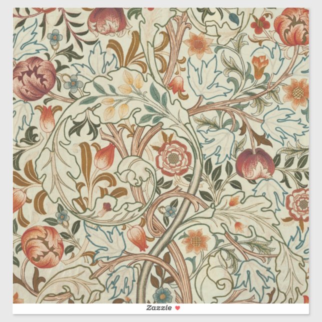 William Morris Acanthus Embroidery Floral Pattern  (Sheet)