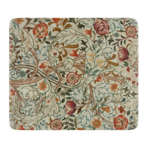 William Morris Acanthus Embroidery Floral Pattern Cutting Board