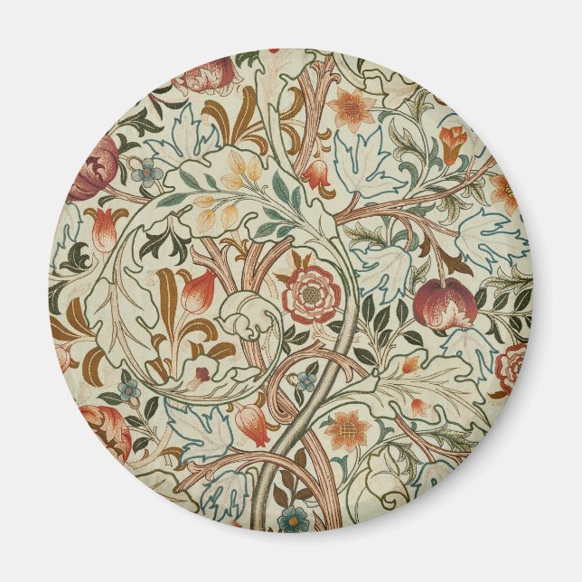 William Morris Acanthus Embroidery Floral Pattern  Magnet (Front)