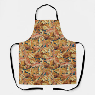 William Morris Acanthus Leaf Autumn Pattern Apron
