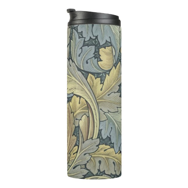 William Morris Acanthus Leaves Floral Art Nouveau Thermal Tumbler (Rotated Right)