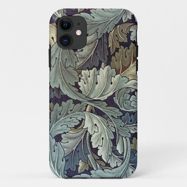 William Morris Acanthus Pattern Iphone Case (Back)