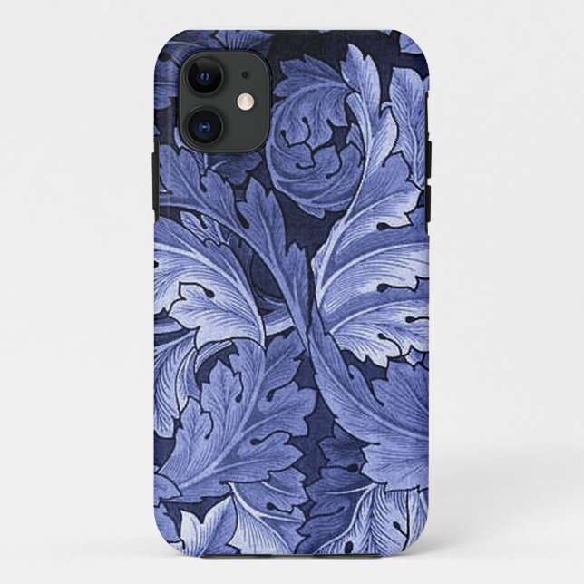 William Morris Acanthus Pattern Iphone Case (Back)