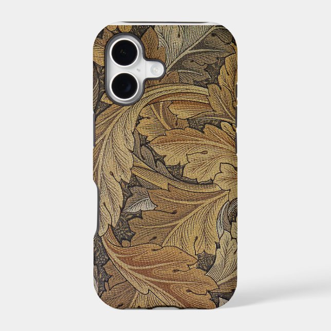 William Morris Acanthus Pattern Iphone Case (Back)
