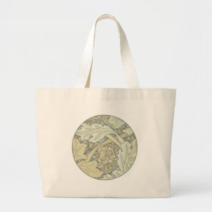 William Morris Acanthus St James Wallpaper Large Tote Bag