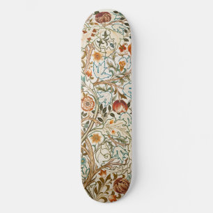 William Morris Acanthus Vintage Floral Art Skateboard