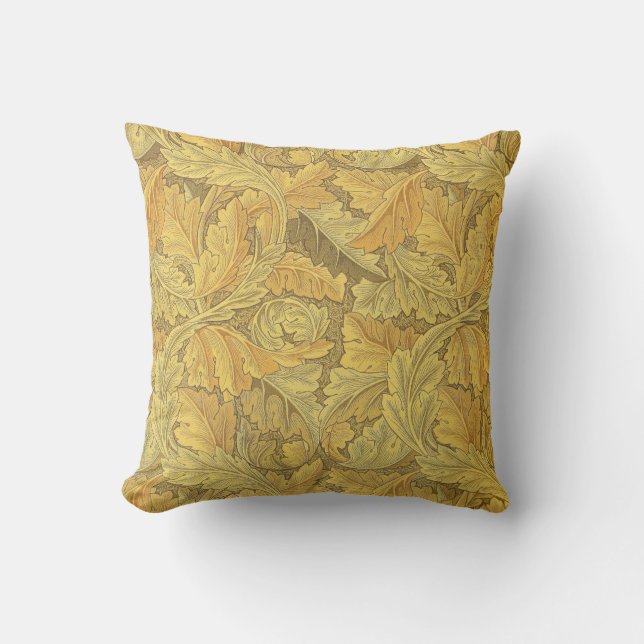 William Morris Acanthus Wallpaper Cushion (Front)