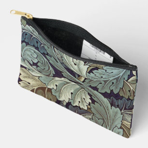 William Morris Acanthus Wallpaper Leaves Accessory Pouch