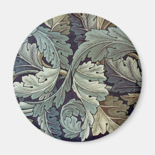 William Morris Acanthus Wallpaper Leaves Magnet