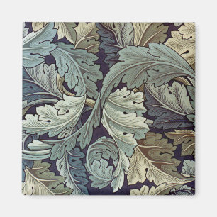 William Morris Acanthus Wallpaper Leaves Magnet