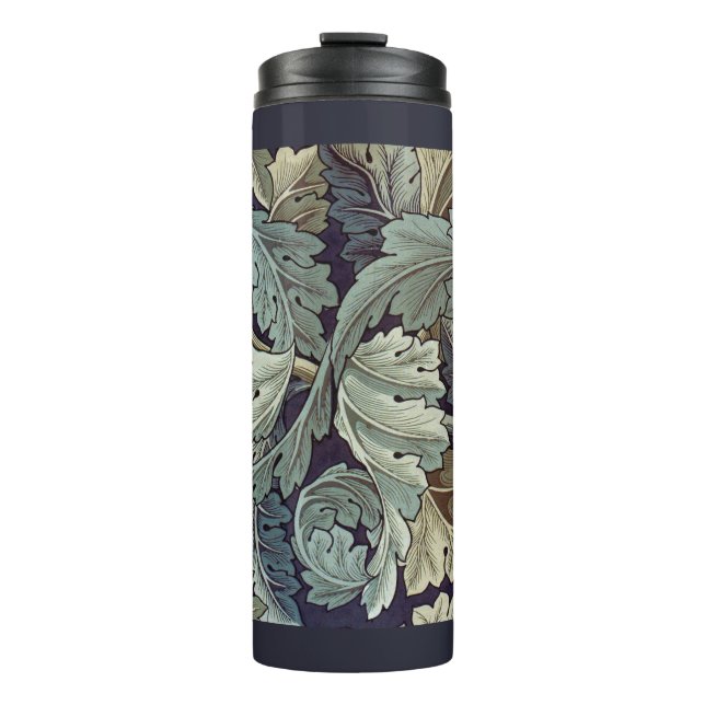 William Morris Acanthus Wallpaper Leaves Thermal Tumbler (Front)
