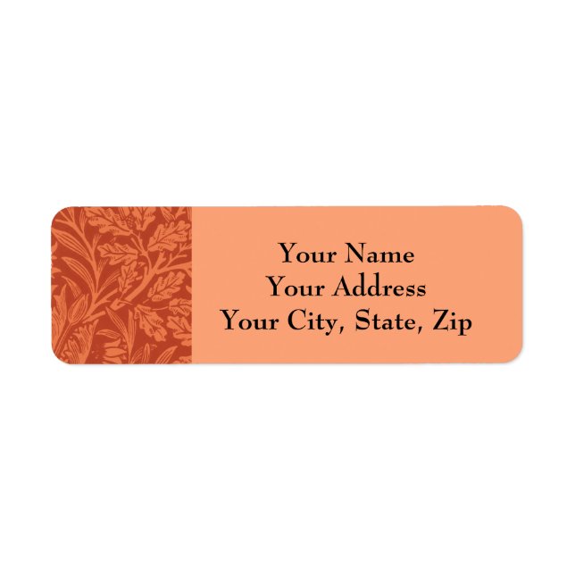 William Morris Acorn Wallpaper Nature Design (Front)