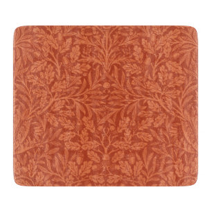 William Morris Acorn Wallpaper Nature Design Cutting Board