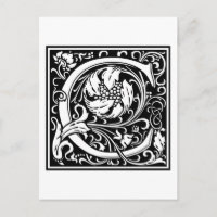 William Morris Alphabet “C”