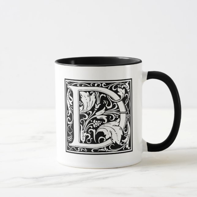 William Morris Alphabet “D” Mug (Right)