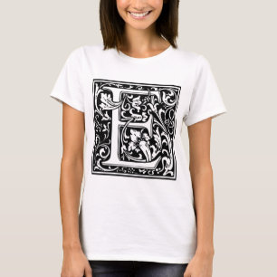 William Morris Alphabet “E” T-Shirt