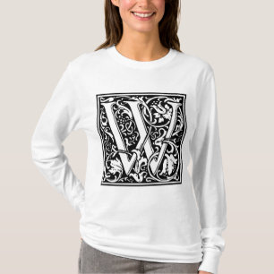 William Morris Alphabet “W” T-Shirt