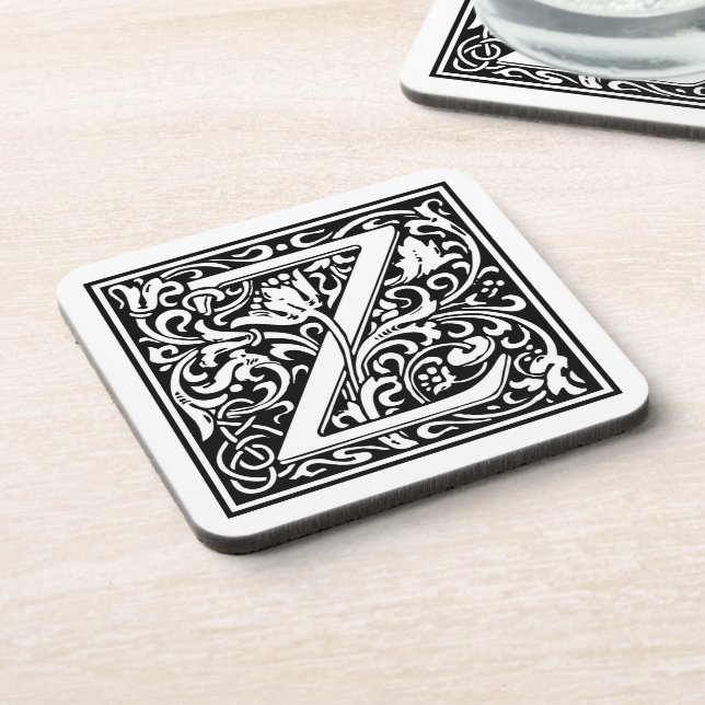 William Morris Alphabet “Z” Coaster (Left Side)
