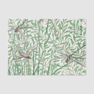 WILLIAM MORRIS AND DRAGONFLIES Tissue Paper
