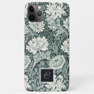 William Morris Anemone Floral Pattern and Monogram Case-Mate iPhone Case