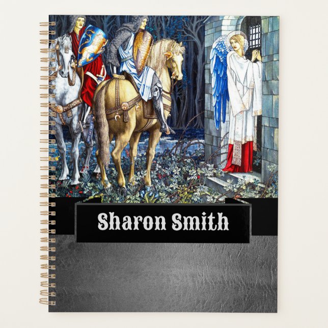  William Morris Angel Art Personalised Planner (Front)