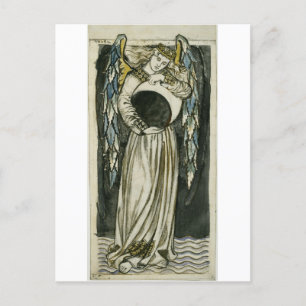 William Morris  Angel Postcard