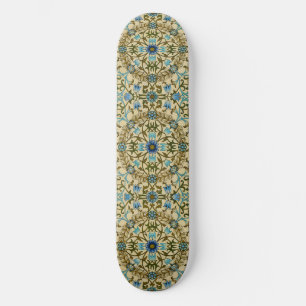 William Morris Antique 1873 Vine & Floral Pattern Skateboard